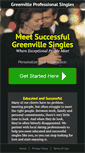 Mobile Screenshot of greenvilleprofessionalsingles.com